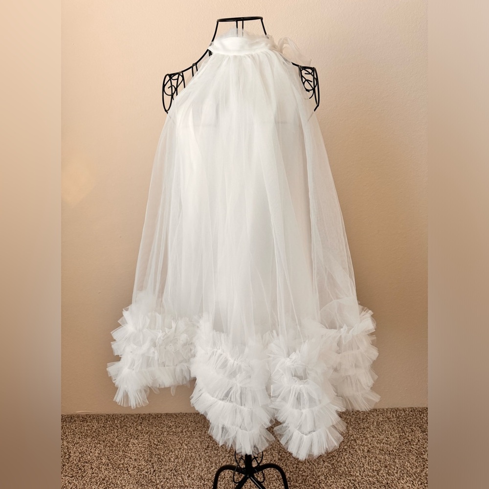 Flowy White Dress